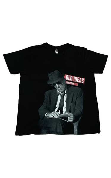 2012 Leonard Cohen Old Ideas World Tour Tee