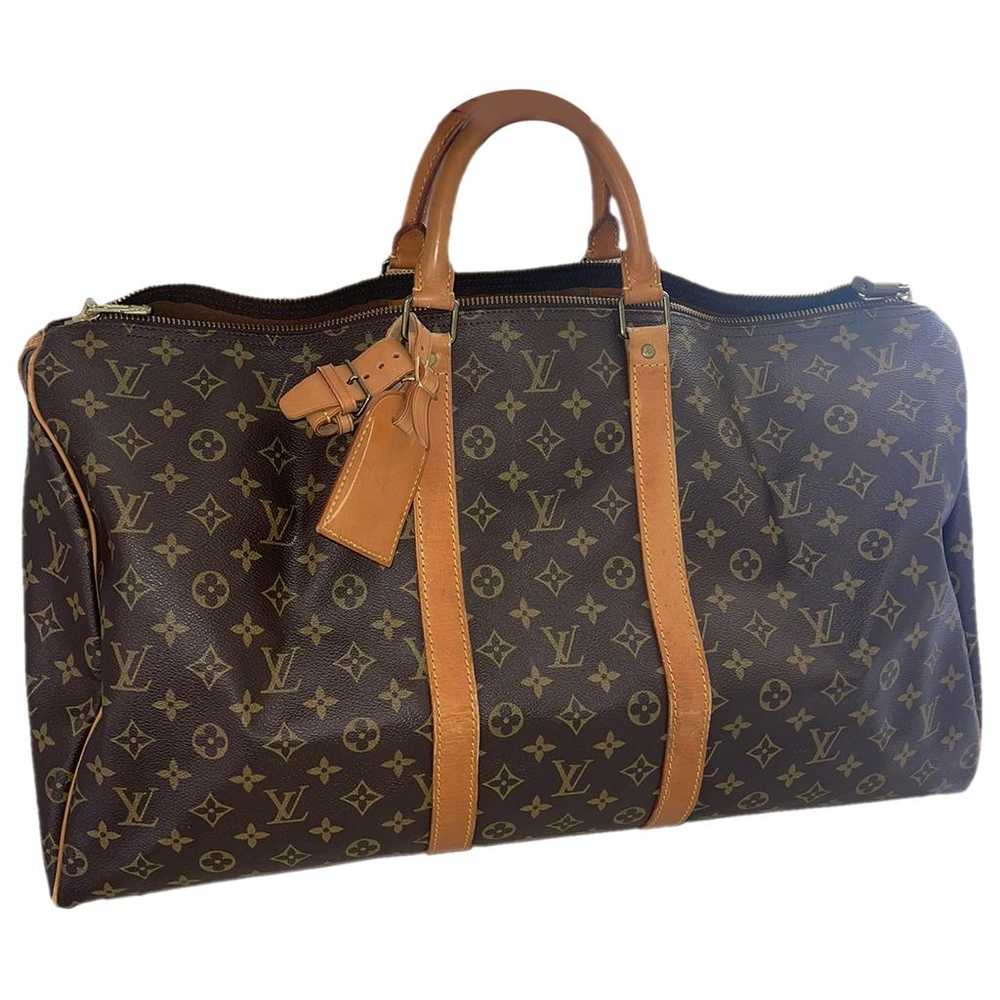 Louis Vuitton Keepall cloth travel bag - image 1