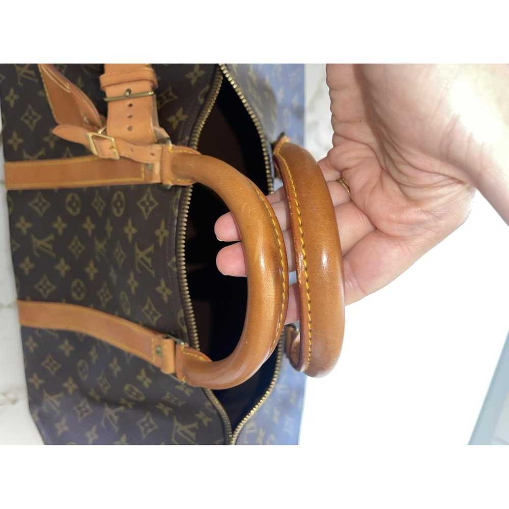 Louis Vuitton Keepall cloth travel bag - image 4