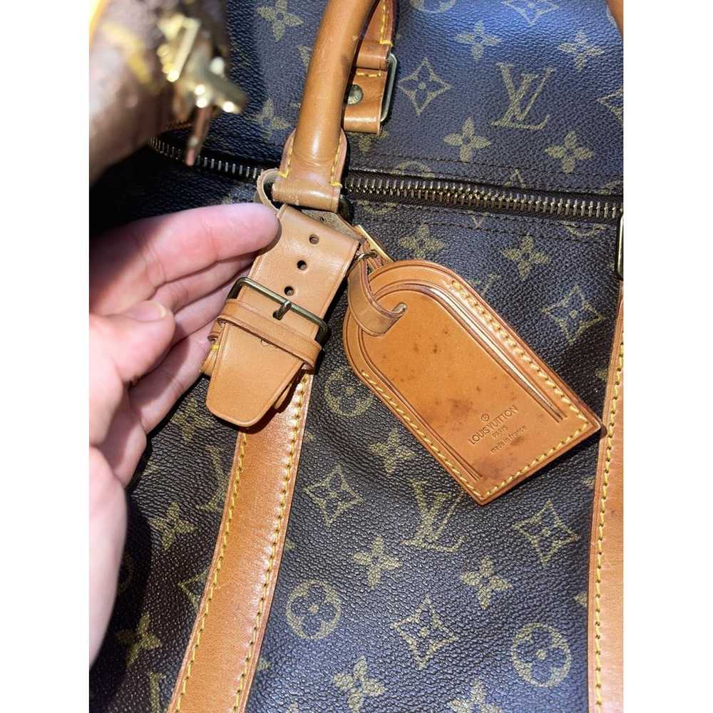 Louis Vuitton Keepall cloth travel bag - image 8