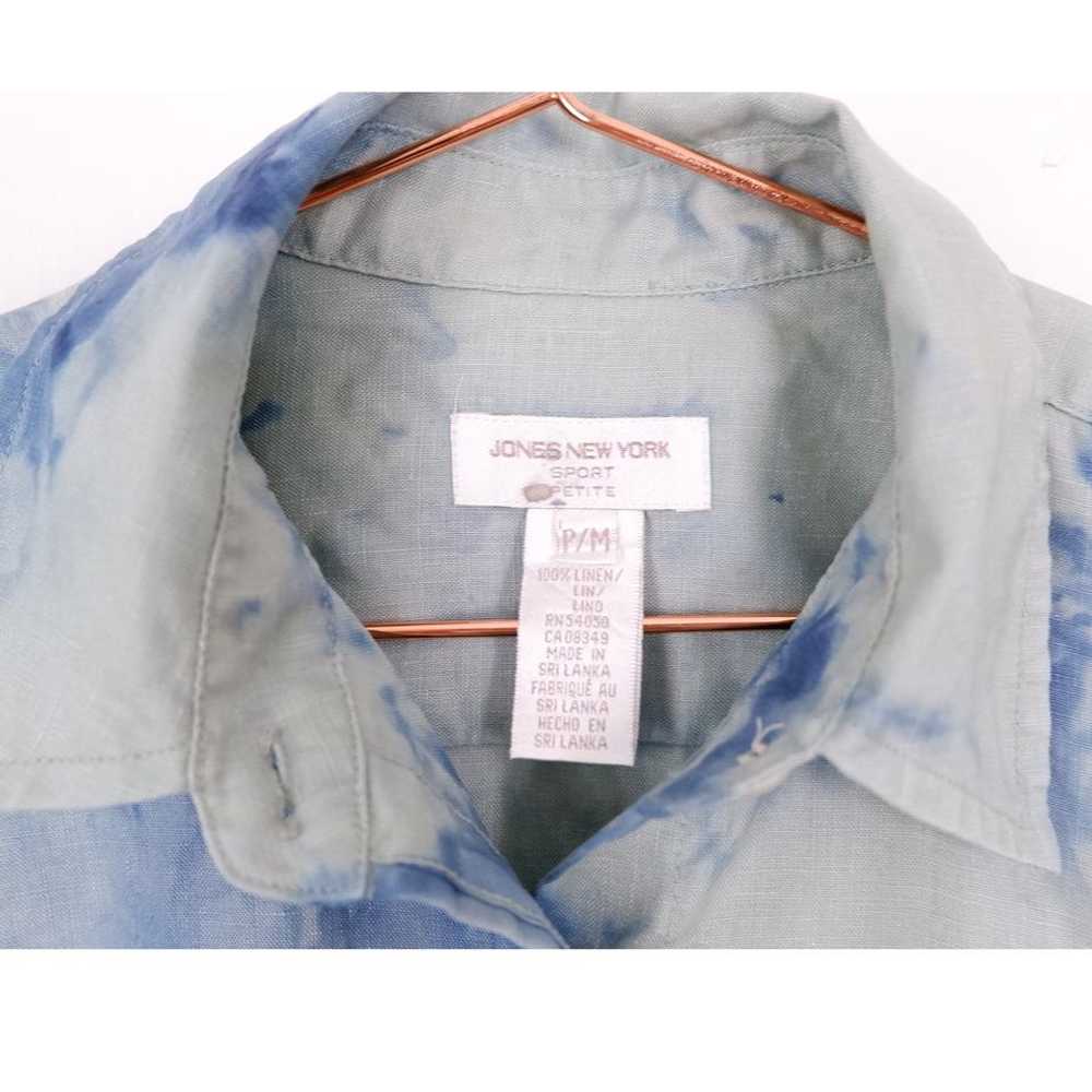 Jones New York Sport 90s petite linen hand dyed… - image 3