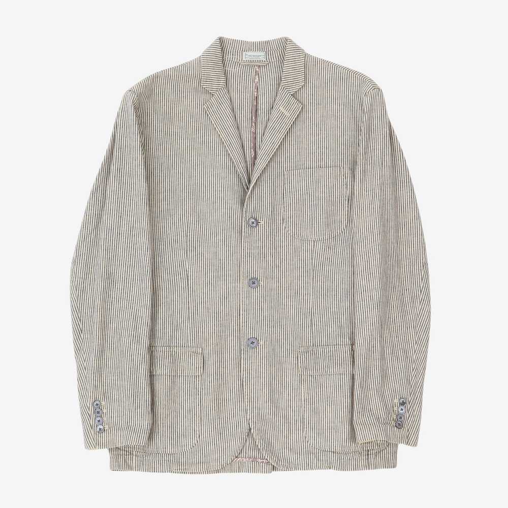 Ralph Lauren Rugby Hickory Stripe Blazer - image 1