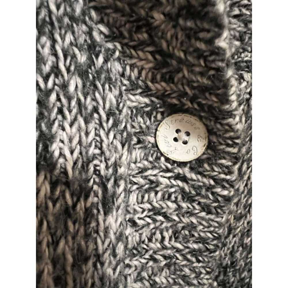 Levi’s Women’s Vintage gray knitted sweater cardi… - image 4