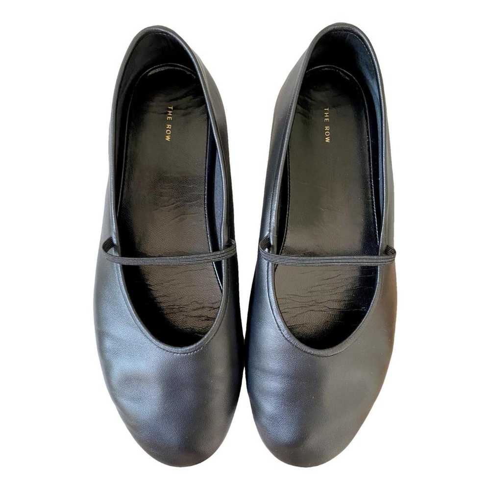 The Row Mara leather ballet flats - image 1