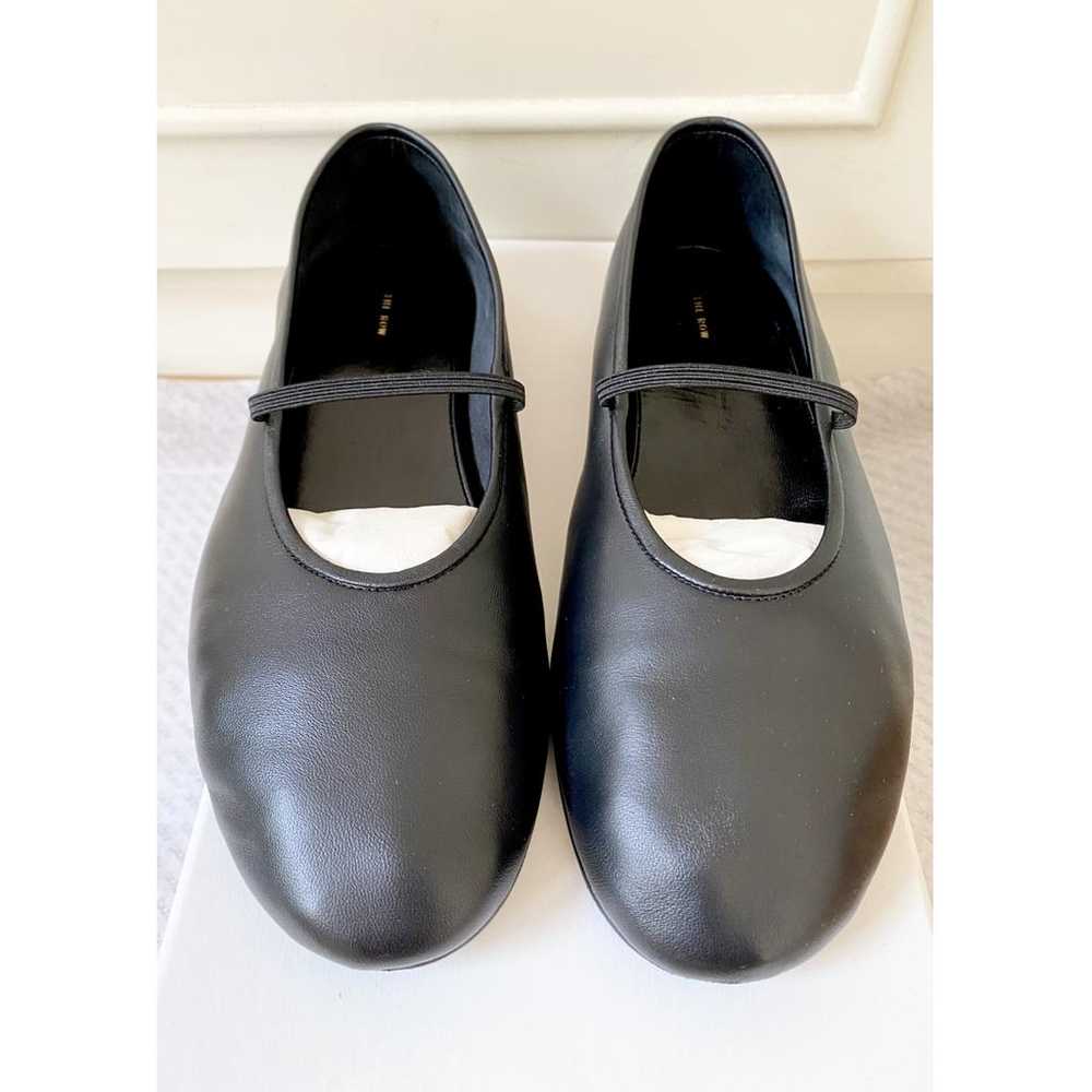 The Row Mara leather ballet flats - image 2