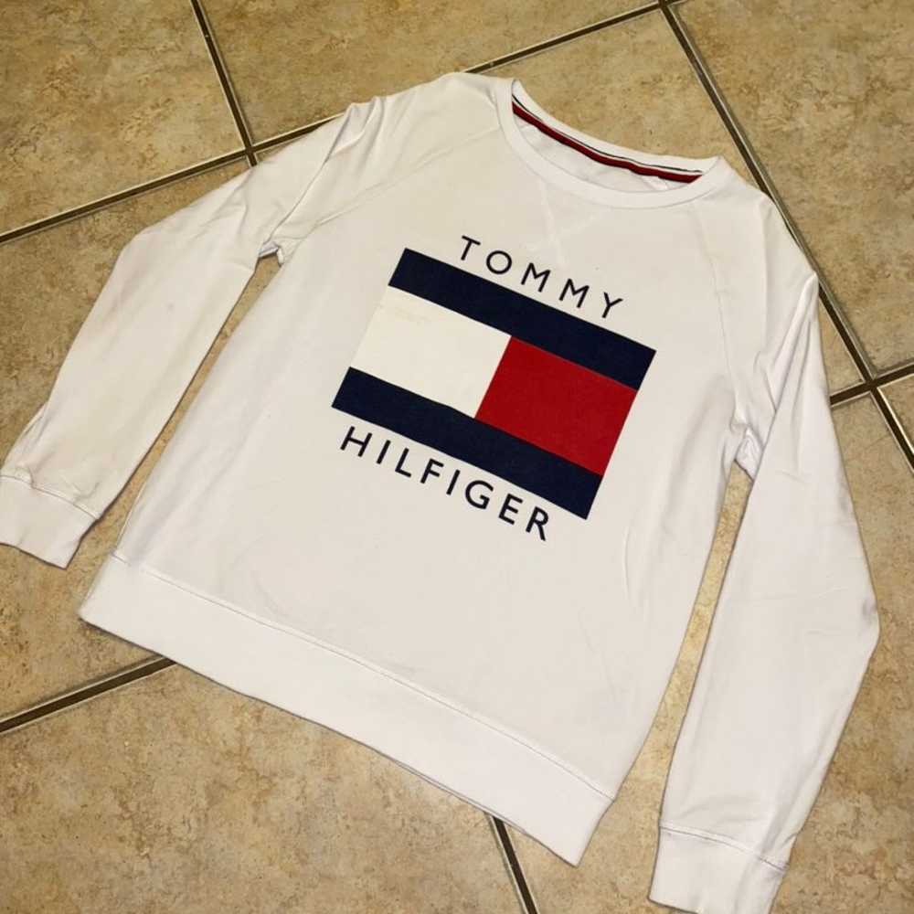 Tommy Hilfiger Big Flag Logo Crewneck - image 2