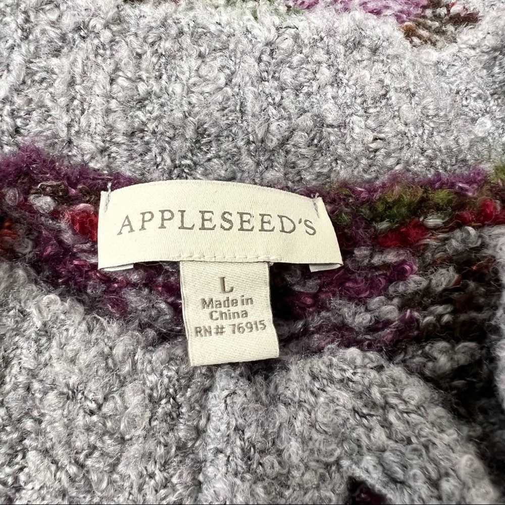 Appleseed’s Cardigan Women's Large Vintage Patchw… - image 4