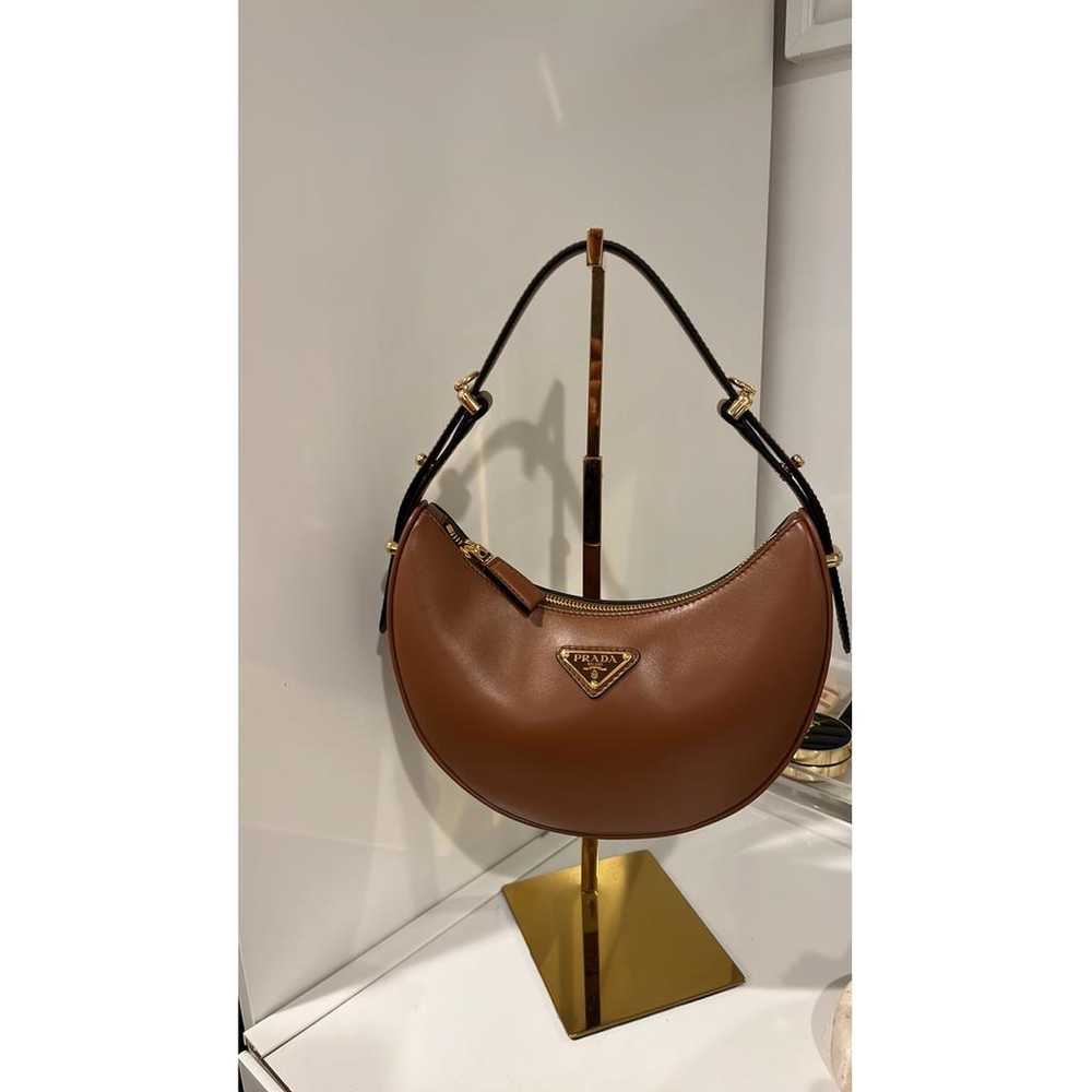 Prada Arqué leather handbag - image 2