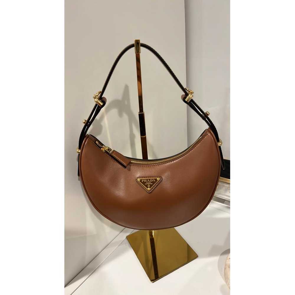 Prada Arqué leather handbag - image 4