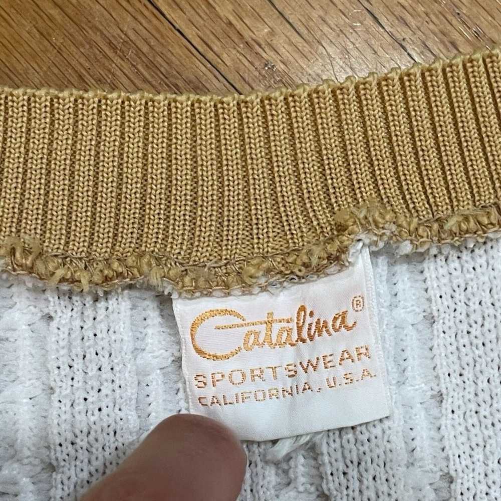 Vintage Catalina Sportswear Womens Knit Sweater V… - image 3