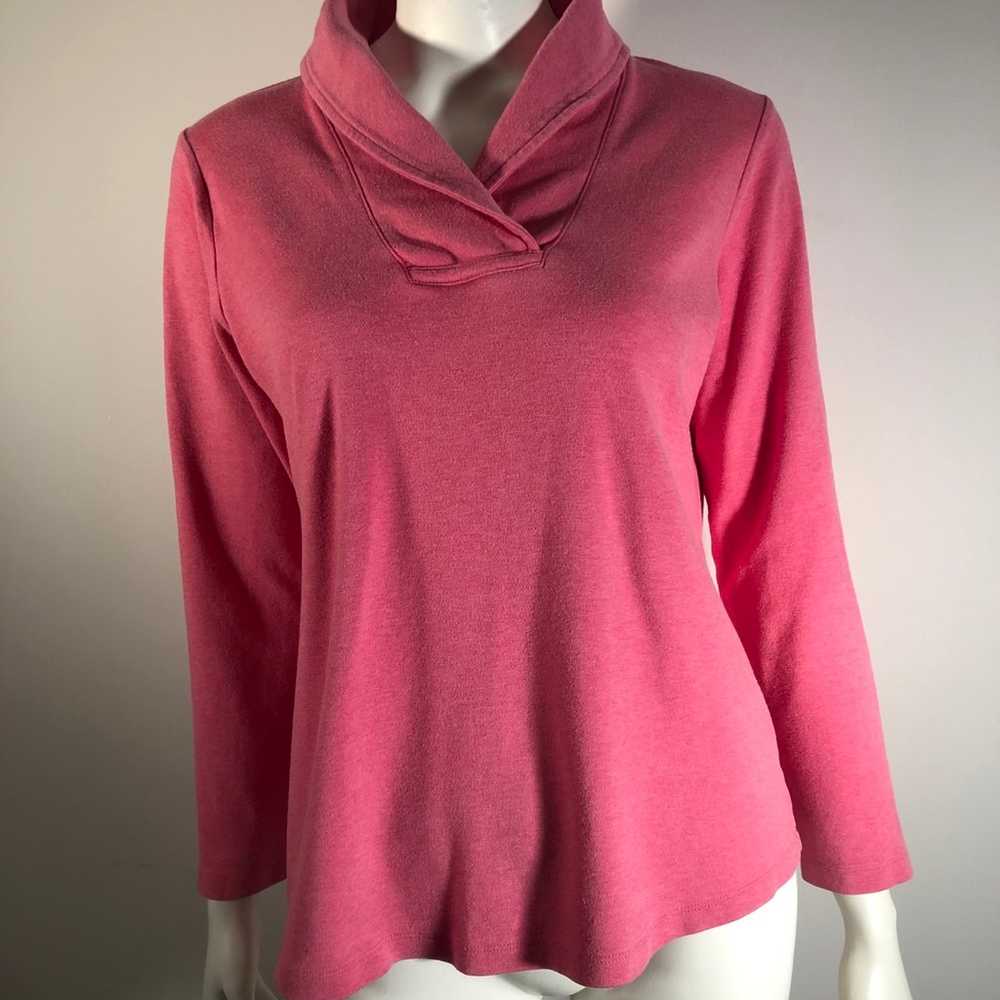 vintage L.L. Bean Womens 100% cotton pink super s… - image 12