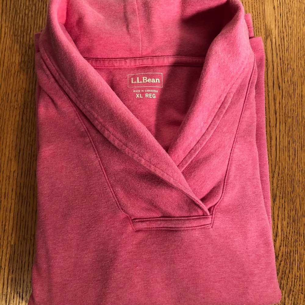 vintage L.L. Bean Womens 100% cotton pink super s… - image 6