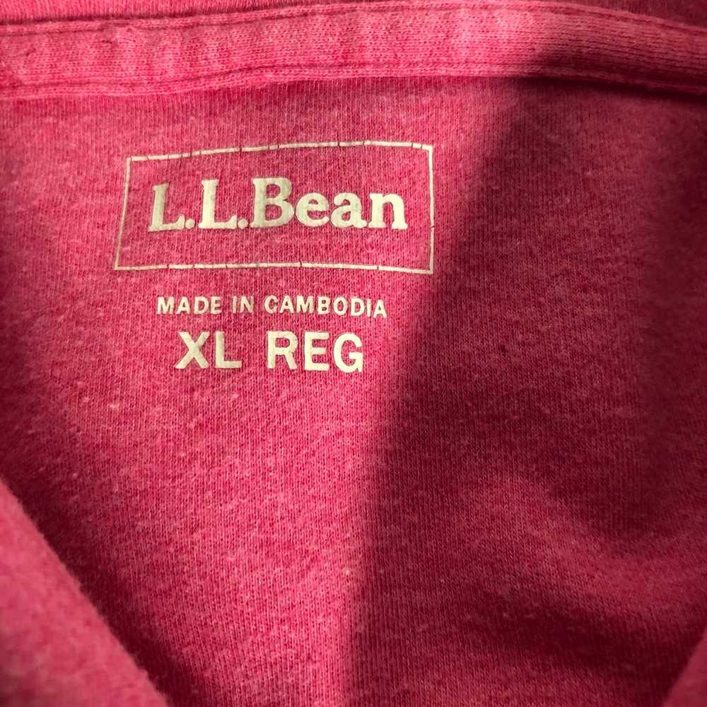 vintage L.L. Bean Womens 100% cotton pink super s… - image 7