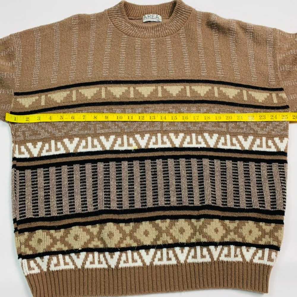 Vintage 90s Streetwear Aztec Sweater - image 3