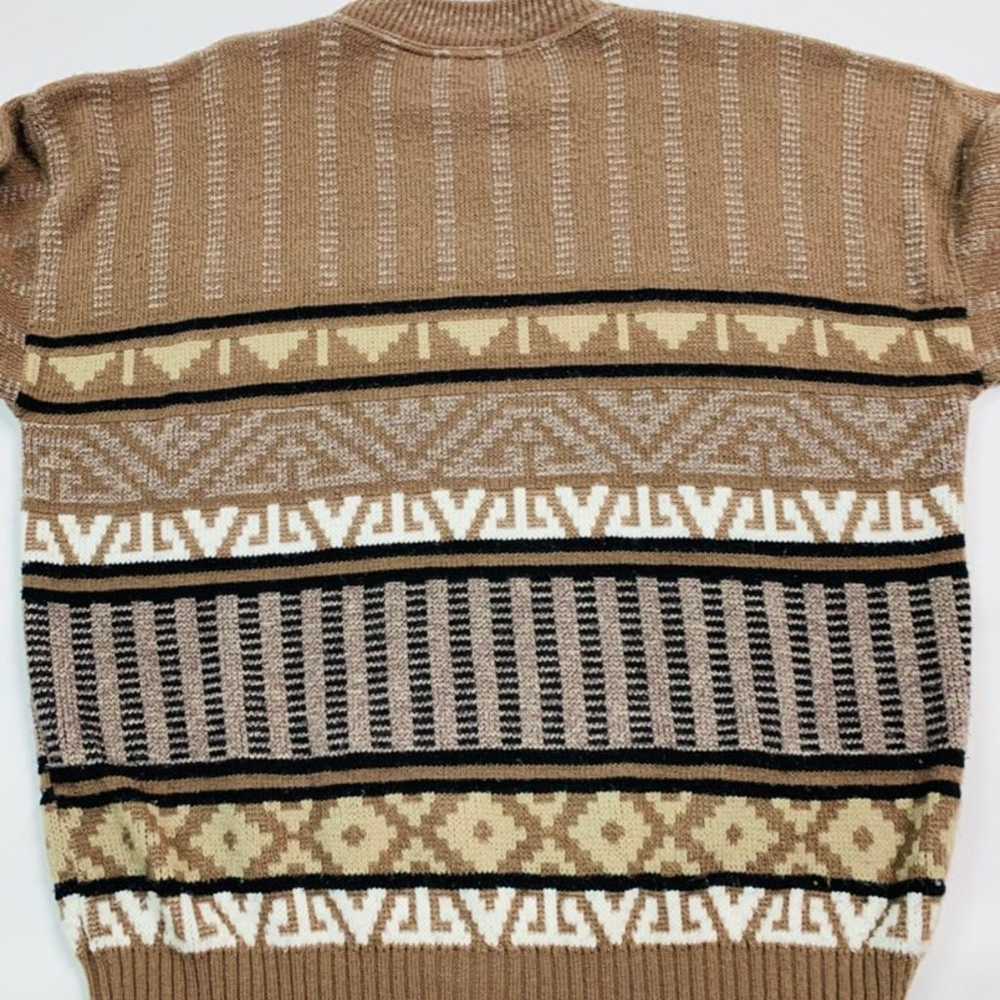 Vintage 90s Streetwear Aztec Sweater - image 6