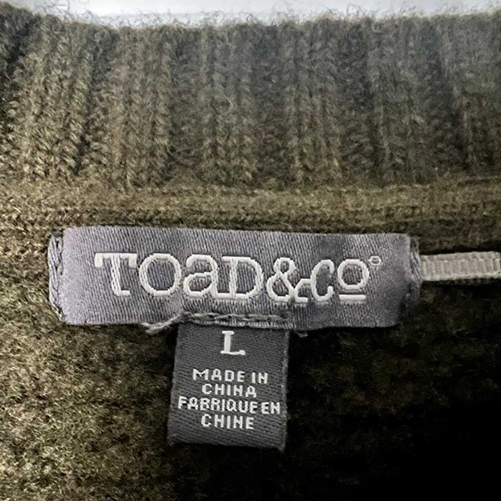 Vintage Toad & Co. Wool Sweater L - image 2