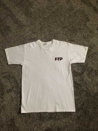 FTP x Famous Logo Tee White Men's - SS25 - US