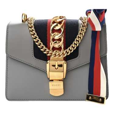 Gucci Sylvie Flap Chain leather crossbody bag - image 1