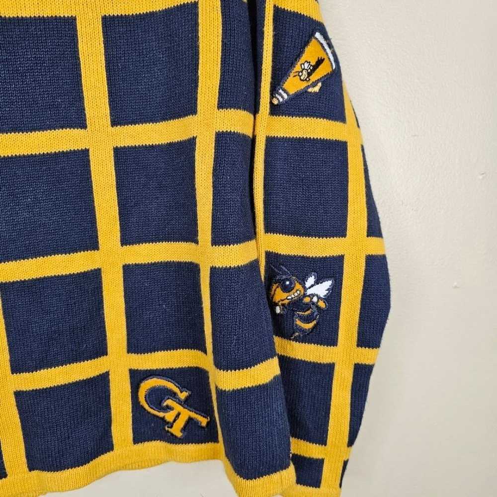 Castless Sport vintage Georgia tech cardigan size… - image 5