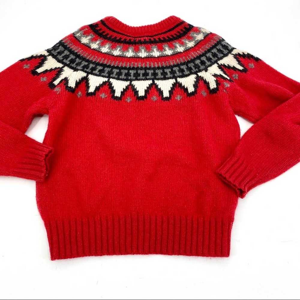 Vintage Woolrich fair isle wool sweater - image 2