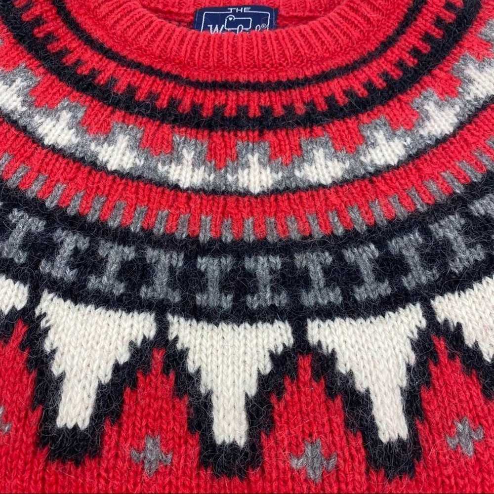 Vintage Woolrich fair isle wool sweater - image 4