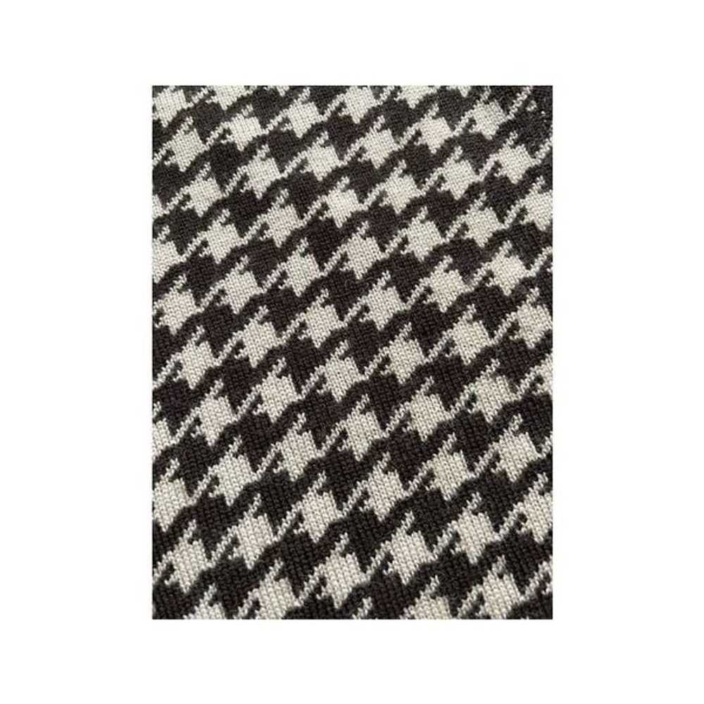 Vintage Jones New York Wool Houndstooth Pullover … - image 3