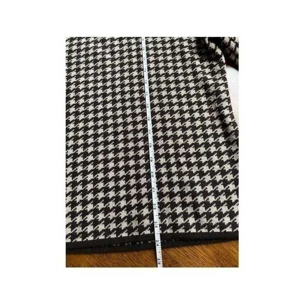 Vintage Jones New York Wool Houndstooth Pullover … - image 5