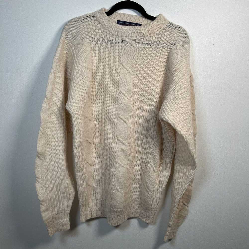 Vintage Ralph Lauren Sweater Fisherman Cable Knit… - image 1