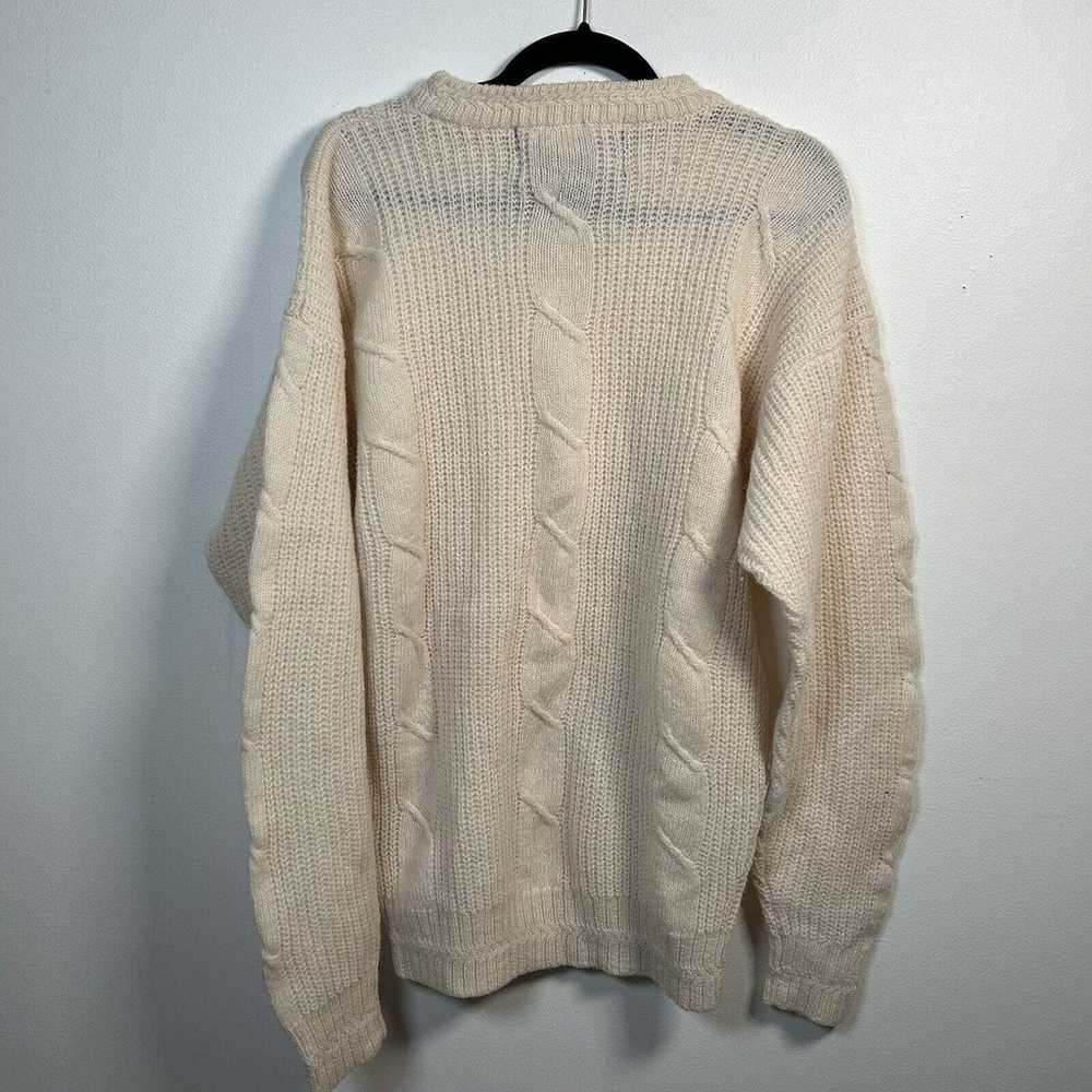 Vintage Ralph Lauren Sweater Fisherman Cable Knit… - image 2