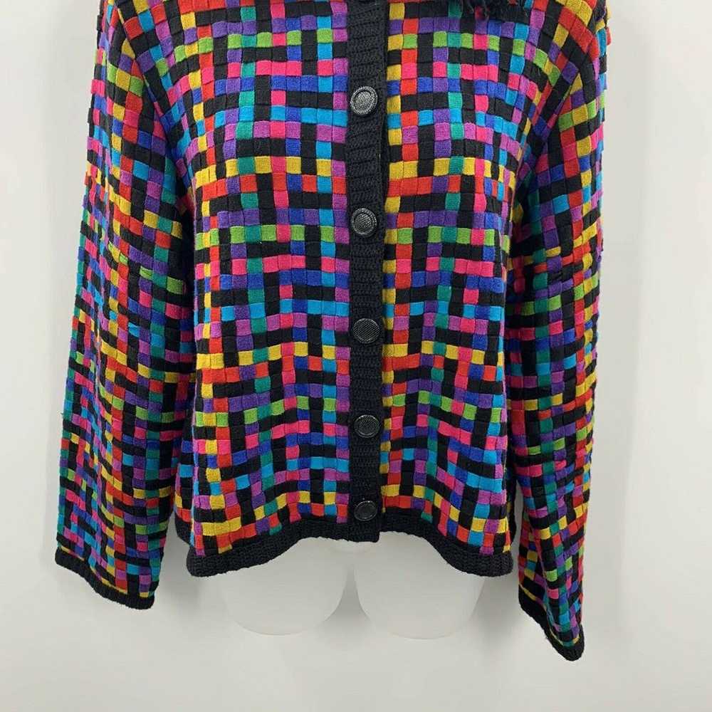 Michael Simon Vintage Cardigan Size L - image 4