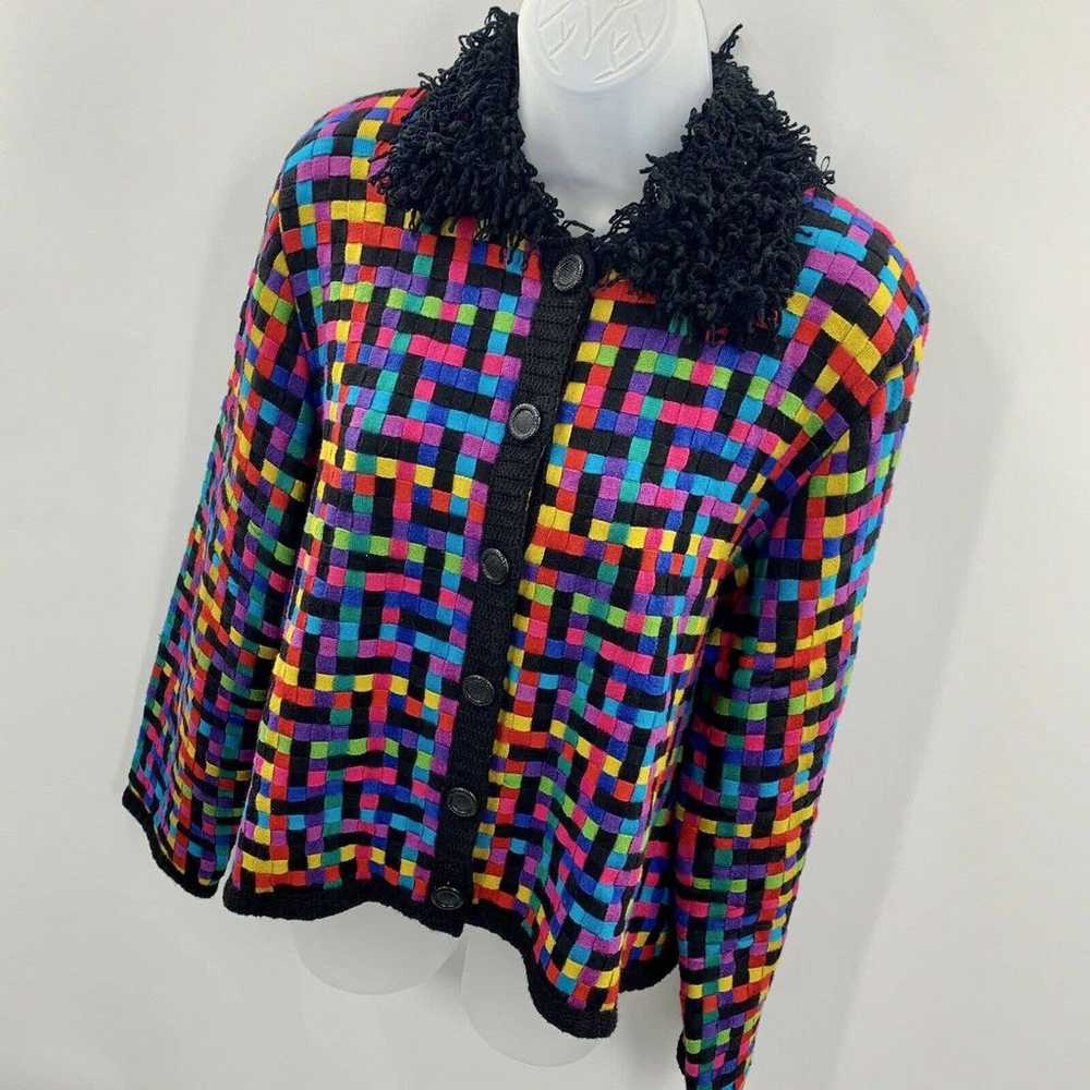 Michael Simon Vintage Cardigan Size L - image 5