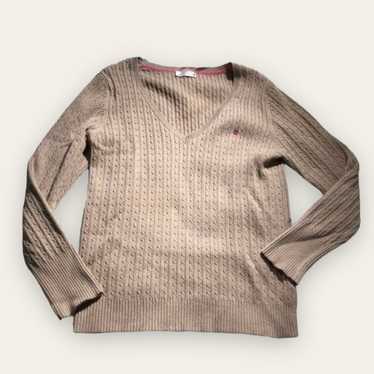 Old Navy Twilightcore tan perfect fit chunky knit… - image 1