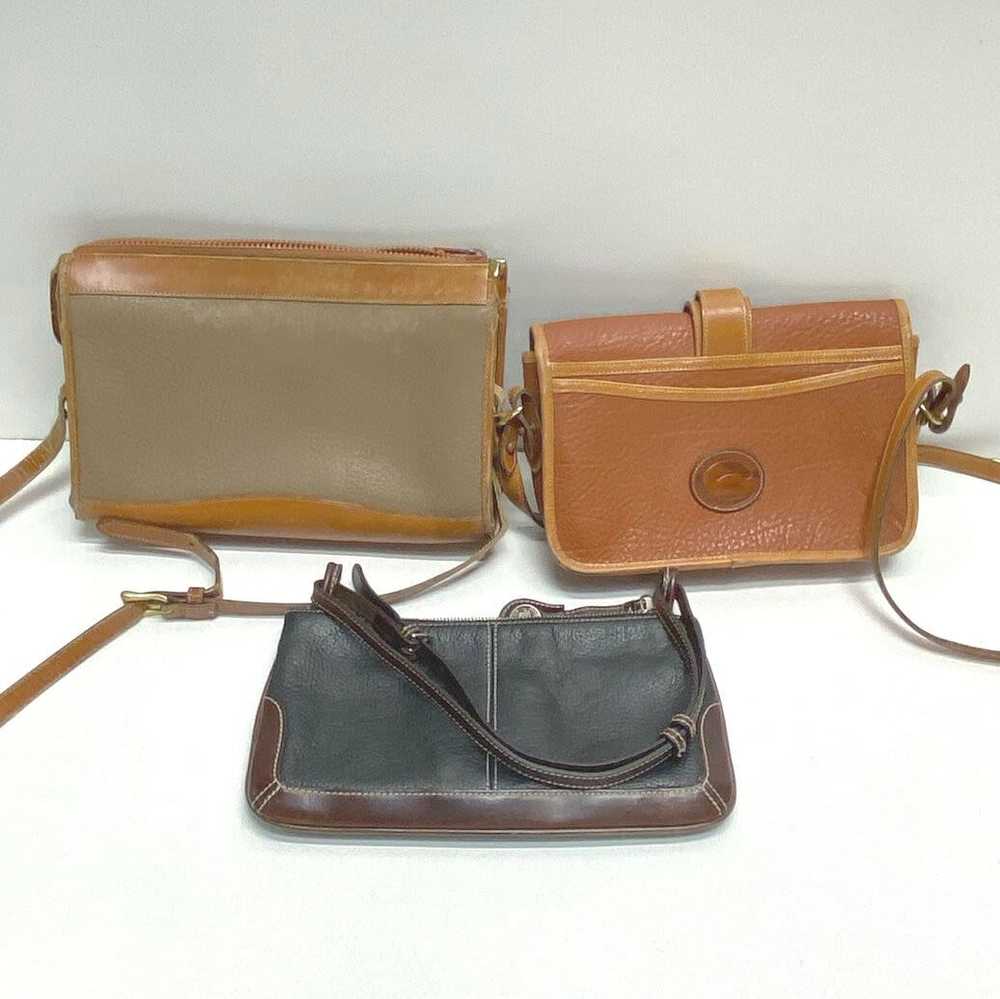 Dooney & Bourke Assorted Lot of 3 Leather Bags - image 2