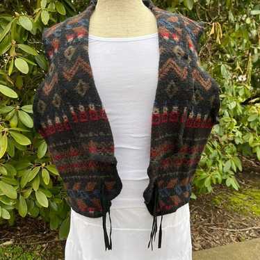 Vintage Woolrich Wool Vest XL - image 1