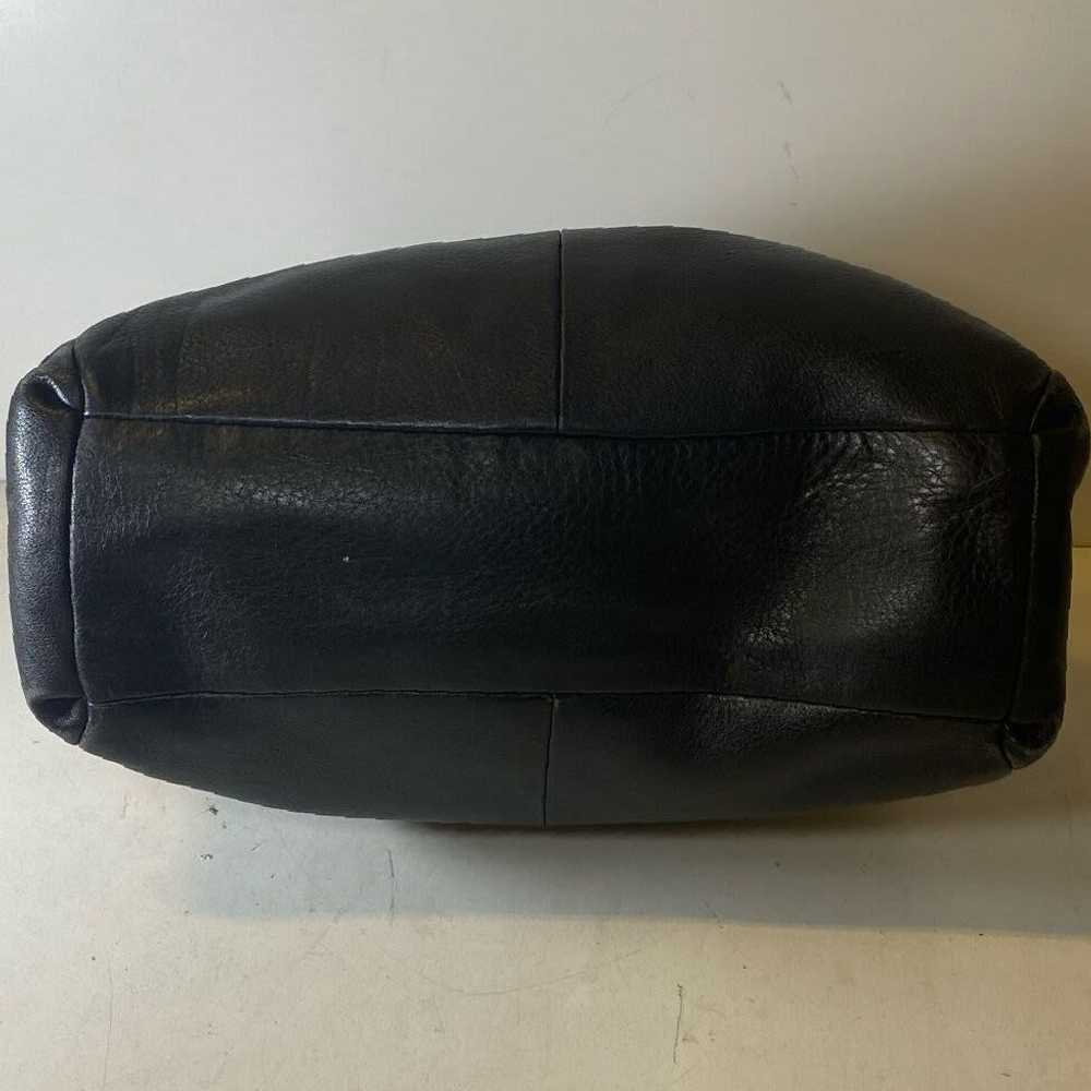 Coach Leather Shoulder Bag Black - image 3