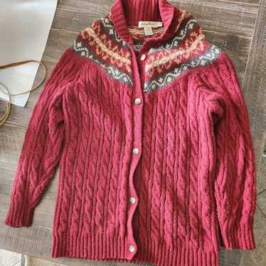 Vintage Eddie Bauer cardigan - image 1