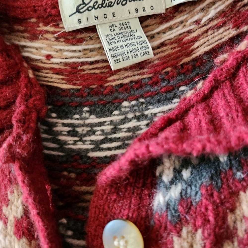 Vintage Eddie Bauer cardigan - image 3