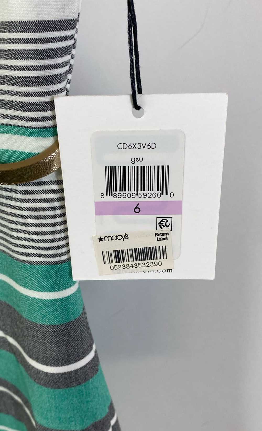 NWT Calvin Klein Womens Multicolor Striped Sleeve… - image 5