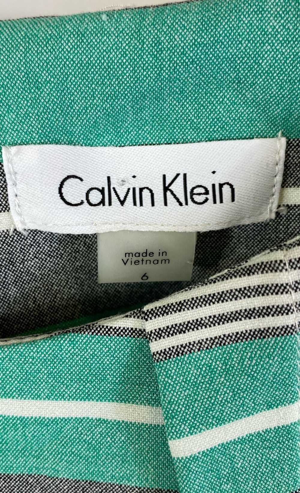 NWT Calvin Klein Womens Multicolor Striped Sleeve… - image 6