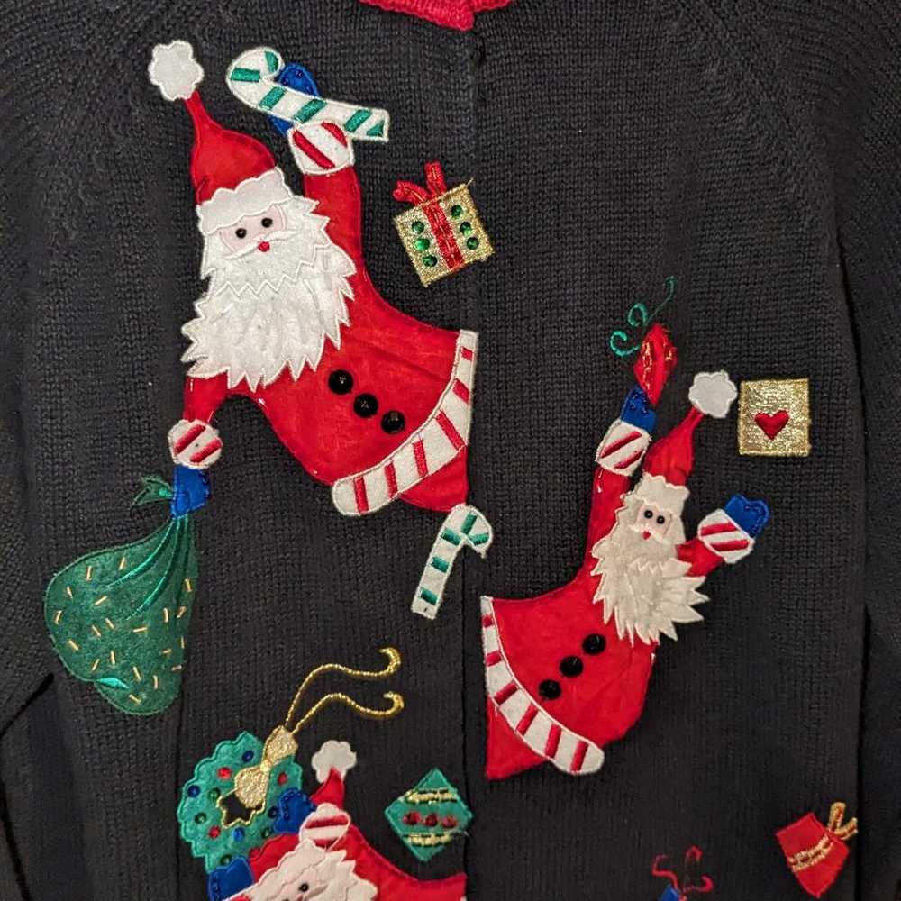 Tiara International Christmas Sweater - image 3