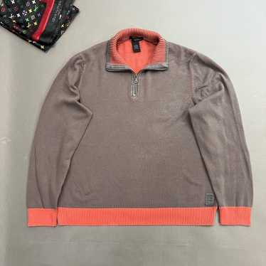 Calvin Klein × Designer × Luxury 2 Tone Quarter Z… - image 1