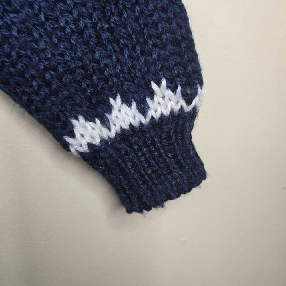 High Sierra vintage 90s 80s knitted Snowflake swe… - image 2