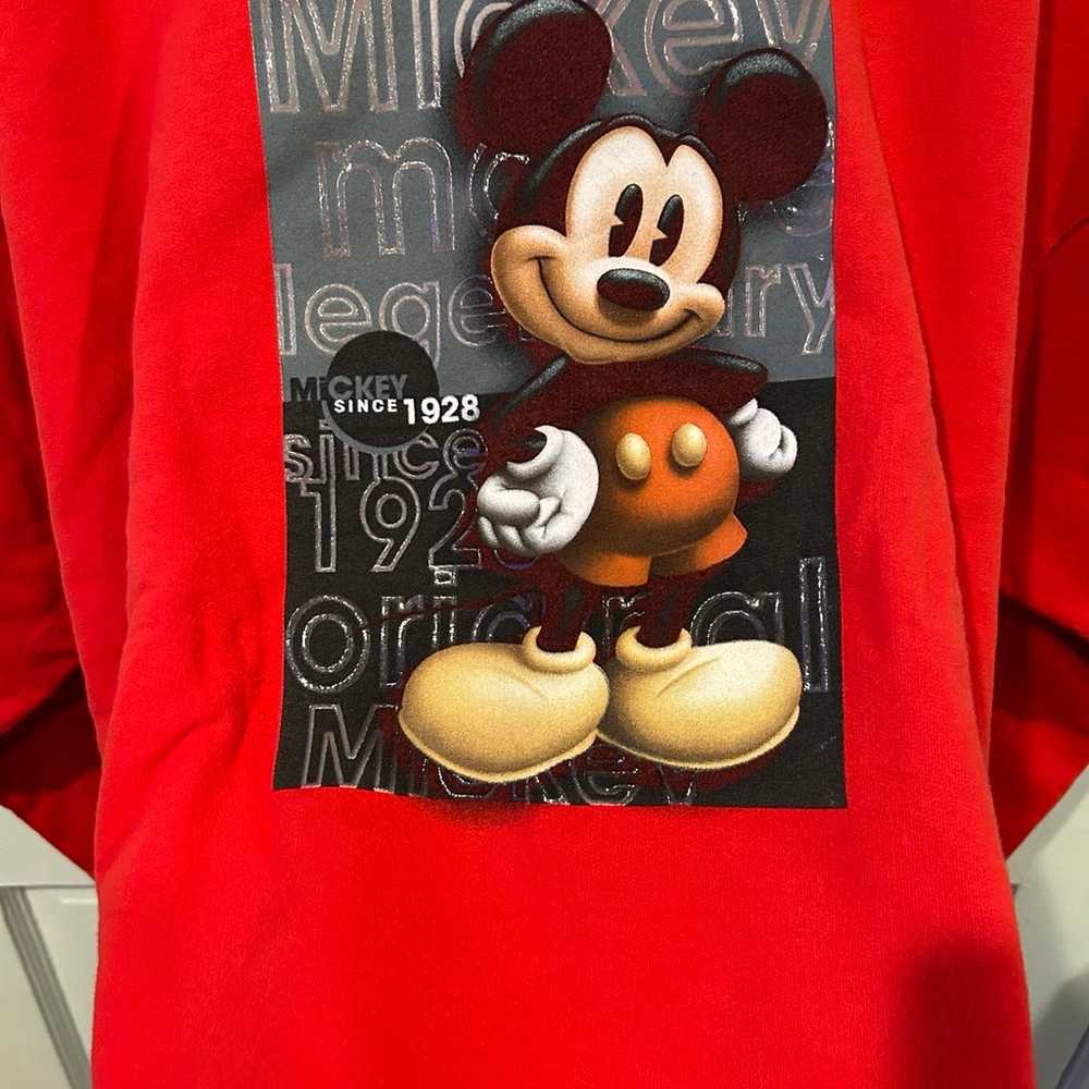 Vintage Disney Store Adult Unisex XL Red Mickey M… - image 2