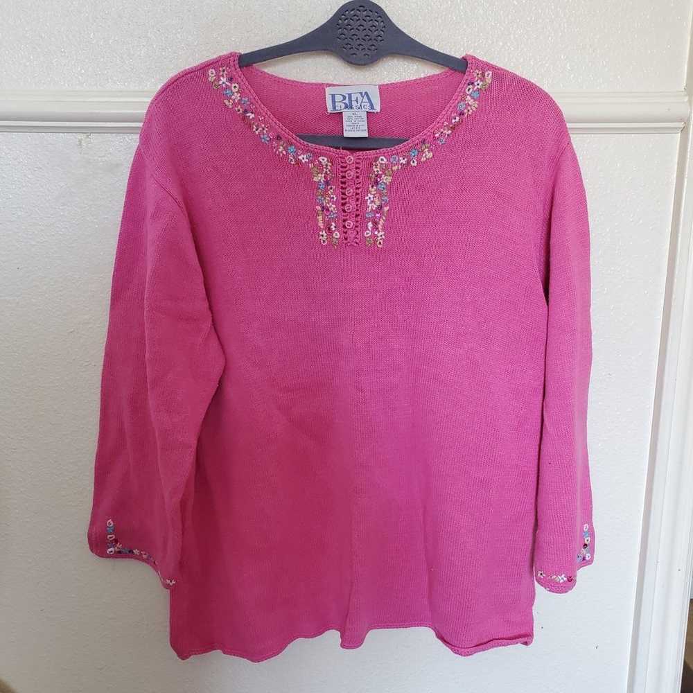 Vintage Embroidered Sweater Blouse
BFA Classics
W… - image 2