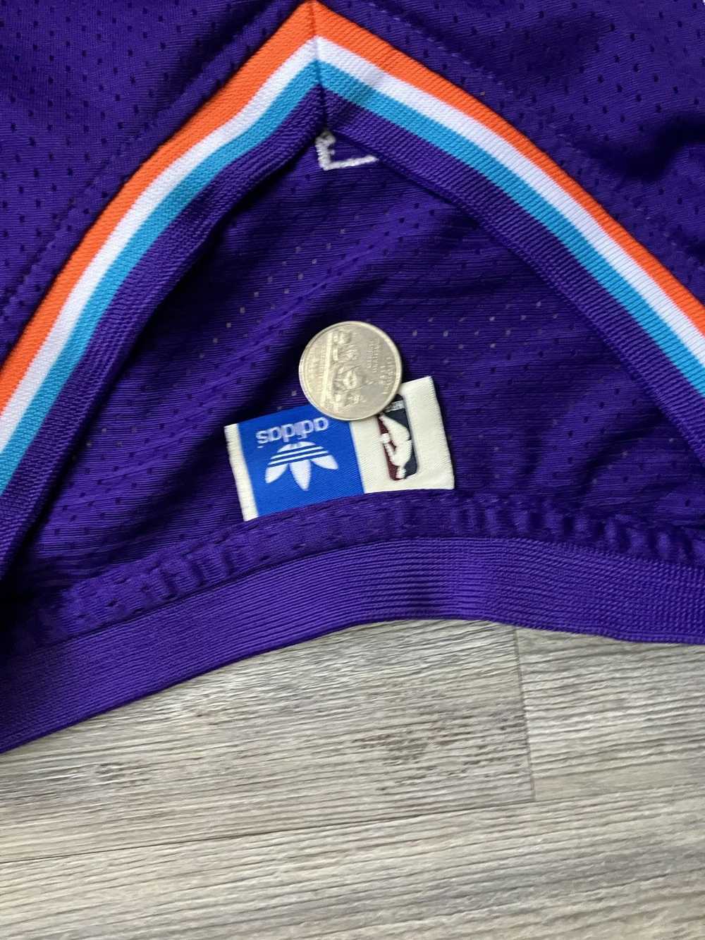 Adidas Utah jazz purple jersey John Stockton size… - image 3