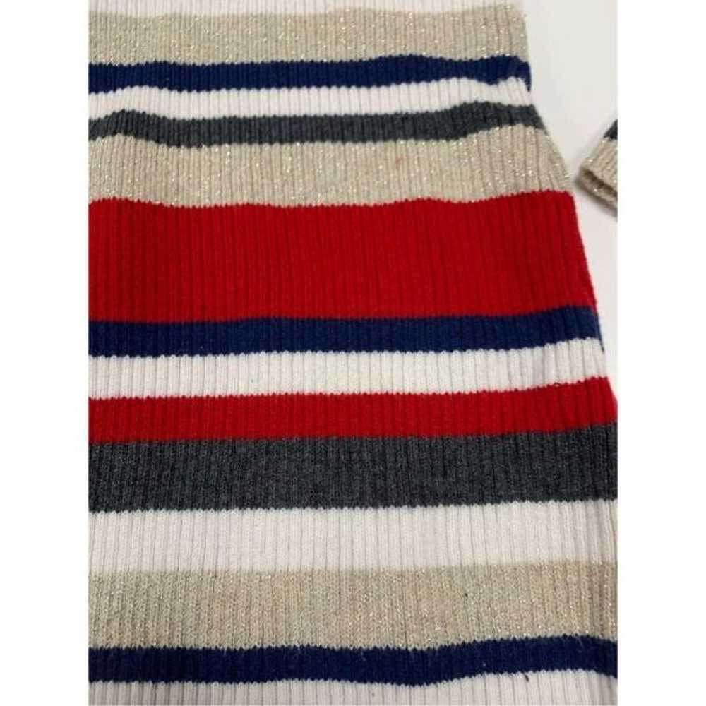 Vintage Striped Turtleneck Sweater - image 3