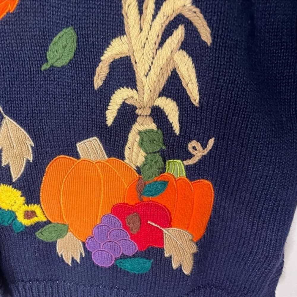 Vintage Fall Halloween Thanksgiving Cornucopia Sw… - image 10