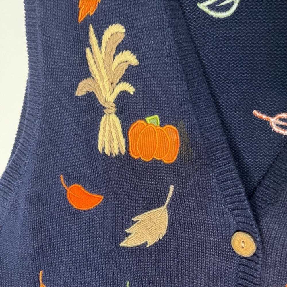 Vintage Fall Halloween Thanksgiving Cornucopia Sw… - image 5