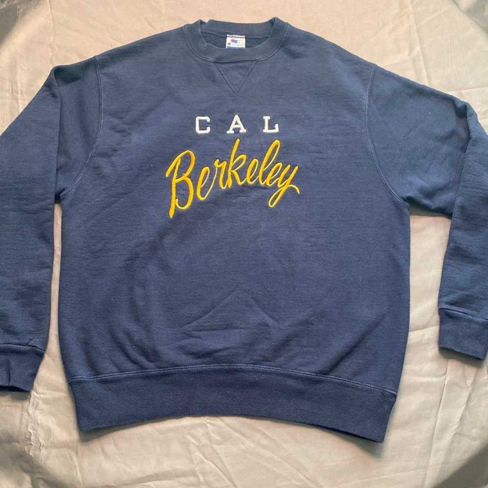 Cal Berkeley Vintage Champion Crewneck sweatshirt - image 1