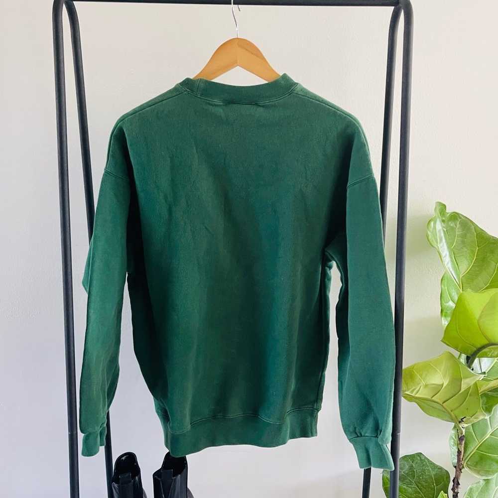 90s/00s Grumpy green vintage sweater.  BinH - image 2